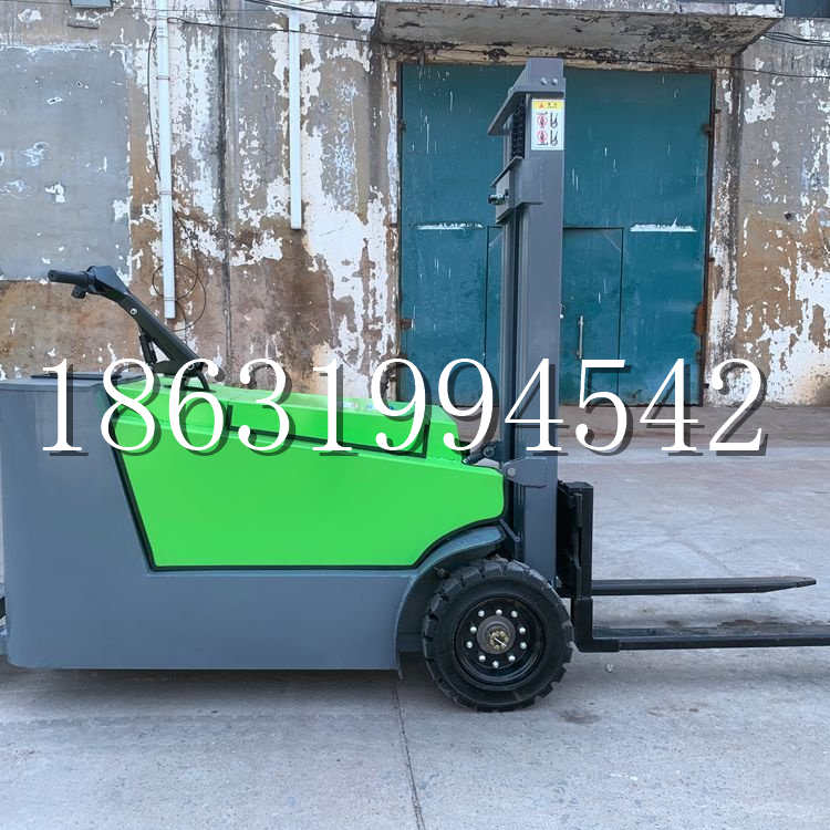 临泽县小型电动叉车1吨2吨步行站驾式电瓶堆高充电装卸车液压升降车铲车